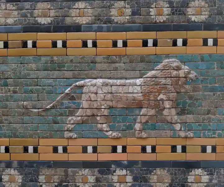 Processional Way at the Ishtar gate, Pergamon Museum, Museum Island, Berlin